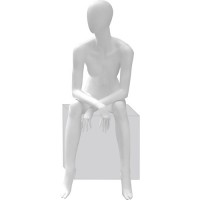 Манекен женский, сидячий. Высота манекена	123 см