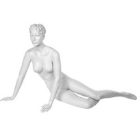 Манекен женский, скульптурный, лежачий. Высота	89 см