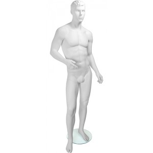 Манекен мужской, скульптурный. Высота	186 см