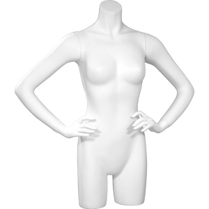 Торс женский BASIC, размер 44 (материал стеклопластик)