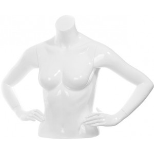 Торс женский BASIC, укороченный, размер 44 (материал стеклопластик)