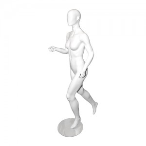 Манекен женский спортивный (бегущая), Высота 173 см